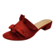 Journee Collection Women's Sabica Mules Red 10M Affordable Designer Brands