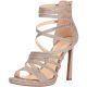 Jessica Simpson Womens Palkaya Dress Sandals Jessica Sparkle Gold 7.5M from Affordable Designer Brands