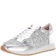 e Spade New York Women's Felicia Manmade Silver Sneaker 6.5 M Affordable Designer Brands