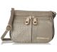 Kenneth Cole Reaction Wooster Street Pewter Small Flap Crossbody Handbag