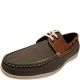 Unlisted by Kenneth Cole Men's Comment-After Slip-on Boat Shoes Brown 10 M from Affordabledesignerbrands.com