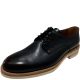 Kenneth Cole New York Mens Timony Leather Lace Up Navy Blue Oxfords 9.5M Affordable Designer Brand