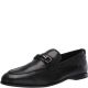 Kenneth Cole New York Men's Nolan Bit Loafers Black Leather 10.5M from Affordable Designer Brands