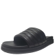 Kenneth Cole New York Mens Story Quilted Leather Slide Sandal Black 7 M US 6.5 UK 40 EU from Affordable Designer Brands