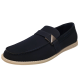 Unlisted Mens Emersin Slip-Ons Loafers Navy 12 M Affordable Designer Brands