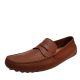 Lacoste Mens Concours Moccasin Driver Loafers Leather Tan 11.5M US 45EU 10.5UK Affordable Designer Brands