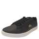 Lacoste Womens Carnaby EVO 1 Lace Up Sneakers Leather Black 9.5M Affordable Designer Brands
