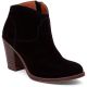 Lucky Womens Eller Suede Leather Western Style Ankle Bootie 05 Black size 8.5 from Affordable Designer Brands