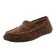 L.B. Evans Darren Terry Lined Chocolate Slippers 8M