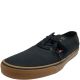 Levi's Mens MontereyCT Canvas Gum Black Low Top Sneakers from Affordabledesignerbrands.com