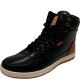 Levi's Mens Stanton Burnished BT Fashion Hightop Sneaker Black Synthetic 10.5 M Affordable Designer Brands