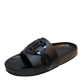 Lauren Ralph Lauren Womens  Casual Shoes Ayden Pool Slide Sandals Black 9B Affordable Designer Brands