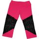 Material Girl Active Juniors' Lace-Inset Cropped Leggings
