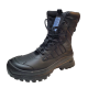 Alexander Mcqueen MCQ Mens In-8Tactical Leather Boots 9M EU 42 Black from Affordable Designer Brands