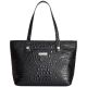 Marc Fisher Day by Day Croco Small Shopper Black