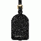 Michael Kors Leather Luggage Tag Black