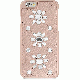 Michael Kors Embellished Leather-Inlay iPhone 6 Hardcase Pink Ballet