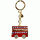 Michael Kors Double Decker Bus Key Charm Red