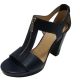 Michael Kors Berkley T-Strap Platform Dress Sandals Admiral Blue 9M from Affordable Designer Brands