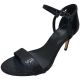 Michael Kors Simone Dress Sandals Black 6M Affordable Designer Brands