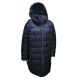 Michael Kors Plus Size Hooded Packable Down Puffer Coat 1X Navy Front From Affordable Designer Brands
