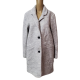 Marc New York Womens Paige Boucle Wool Coat Ivory 10 Affordable Designer Brands