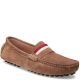 Members Only Men's Suede Leather Moccasin Loafers Tan 12M Affordable Designer Brands