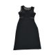 Morgan Company Juniors Sheer Illusion Bodycon Dress Black 3/4