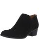 Naturalizer Zarie Booties Leather Charcoal 7.5M Affordable Designer Brands