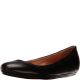 Naturalizer Brittany Flats Round Toe Leather Shoes Black 9.5M from Affordable Designer Brands