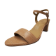 Naturalizer Womens Bristol Ankle Strap Dress Sandals Nude Croco 10M Affordable Designer Brands