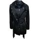 Nautica Hooded Belted Raincoat Black Small Affordable Designer Brands