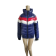 Nautica Womens Hooded Stretch Packable Puffer Polyester Coat Natural Large from Affordabledesignerbrands.com