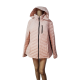 Nautica Womens Hooded Stretch Packable Puffer Polyester Coat Rose Smoke Pink Xlarge Affordable Designer Brands