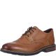 Nunn Bush Men's Oakdale Lightweight Oxfords with Kore Comfort Technology Leather Tan Brown 9.5W from Affordable Designer Brands