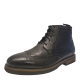 Nunn Bush Men's Shoes Odell Wingtip Chukka Leather Boots Black Tumble 10.5W Affordable Designer Brands