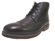 Nunn Bush Mens Odell Wingtip Chukka Boots Black Leather Tumble 9.5W Affordable Designer Brands