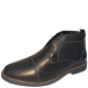 Nunn Bush Men's Pasadena Cap-Toe Chukka Boots Leather Black 11W Affordable Designer Brands