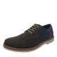 Nunn Bush Men's Casual Shoes Barklay Canvas Oxfords Gunmetal Grey 8.5W Wide Fit from Affordable Designer Brands