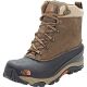 North Face Mens Chilkat III Waterproof Medium Brown Mixed Media Insulated Boot 13 M from Affordable Designer Brands