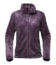 North Face Women's Osito 2 Fleece Jacket Black Plum Purple Large