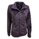 North Face Women's Osito 2 Fleece Jacket Black Plum Purple Small