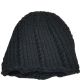 The North Face Chunky Knit Beanie  Hat Black  One Size from Affordable Designer Brands