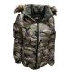 The North Face Gotham Faux-Fur Trimmed Hooded Jacket Burnt Olive XLarge front from Affordable Designer Brands