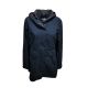 North Face Womens Anya Rain Breathable Hooded Parka Jacket Urban Navy Dark Blue Large front from Affordable Designer Brands