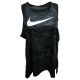 Nike Dry Elite Printed Basketball Tank Top Black Anthracite XLarge