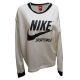Nike Sportswear Archive Crew French Terry Top Sweatshirt White XLarge