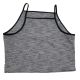 Nike Power Cropped Training Tank Top Charcoal Black XSmall