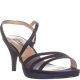 Nina Nazima Platform Dress Sandals Textile Navy 7M from Affordable Designer Brands