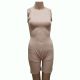 Naomi Nicole Firm Comfortable Long Leg Open Bust Body Suit Shaper Nude XXLarge Affordable Designer Brands